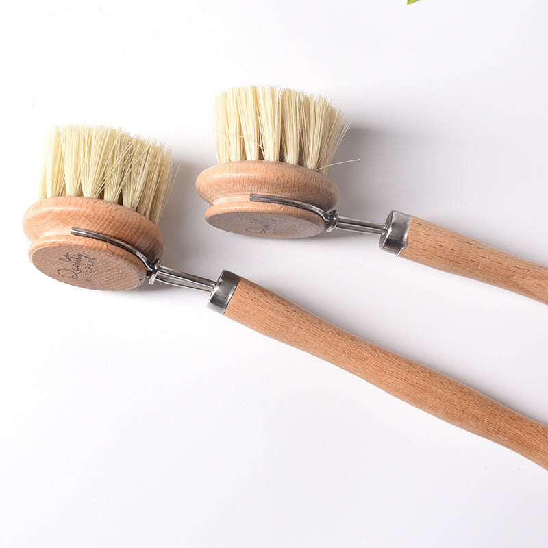 Wooden Handle Pot Brush – Eco-Friendly Cleaning Brush