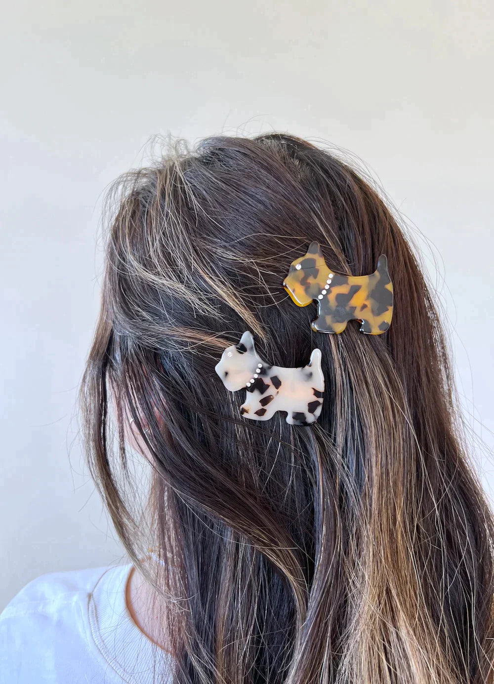 PAWSOME PETS NEW YORK Hand-painted Dog Hair Clip #5 | Eco-Friendly