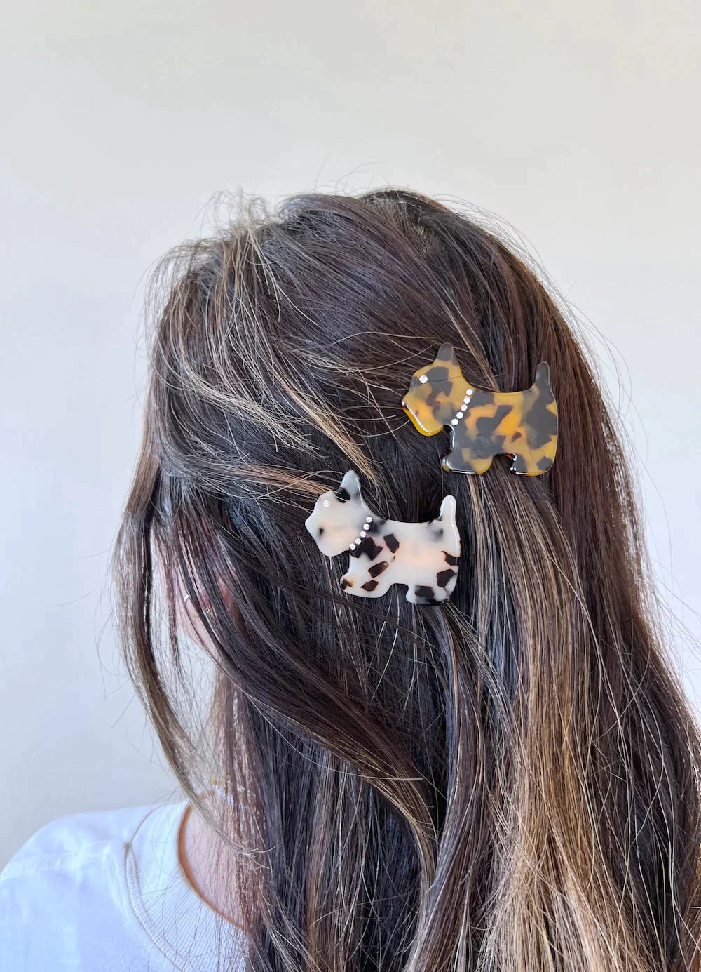 PAWSOME PETS NEW YORK Hand-painted Dog Hair Clip #3 | Eco-Friendly
