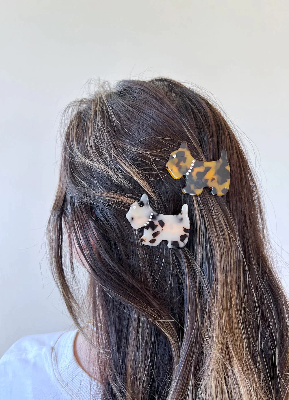 PAWSOME PETS NEW YORK Hand-painted Dog Hair Clip #2 | Eco-Friendly