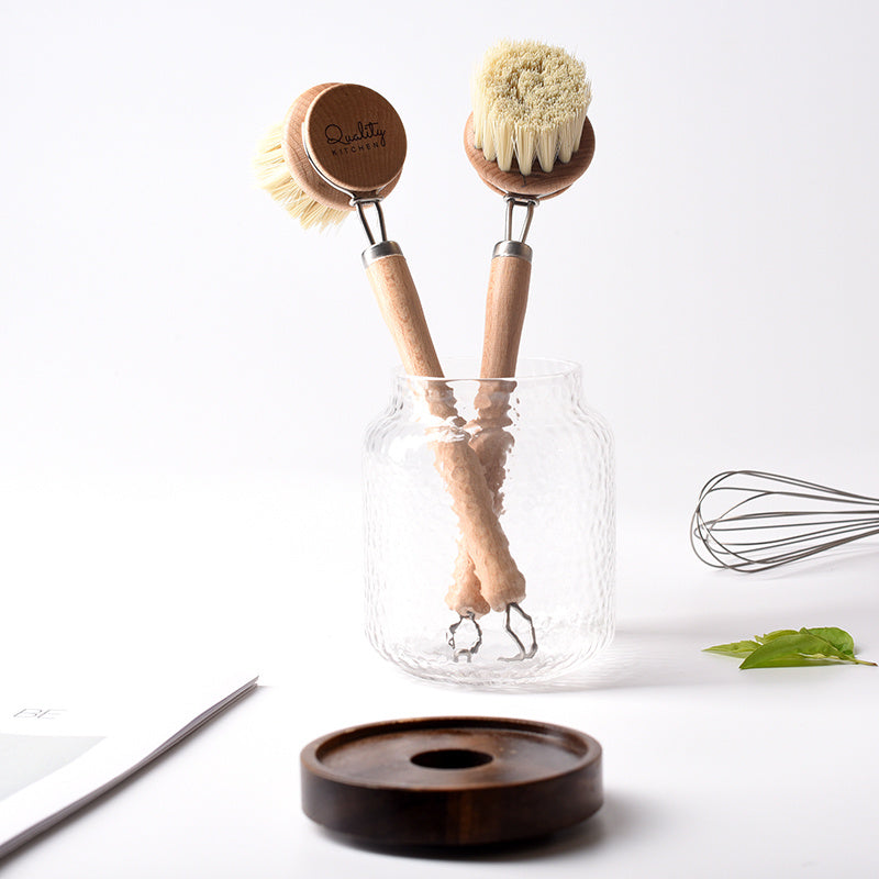Wooden Handle Pot Brush – Eco-Friendly Cleaning Brush