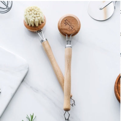 Wooden Handle Pot Brush – Eco-Friendly Cleaning Brush